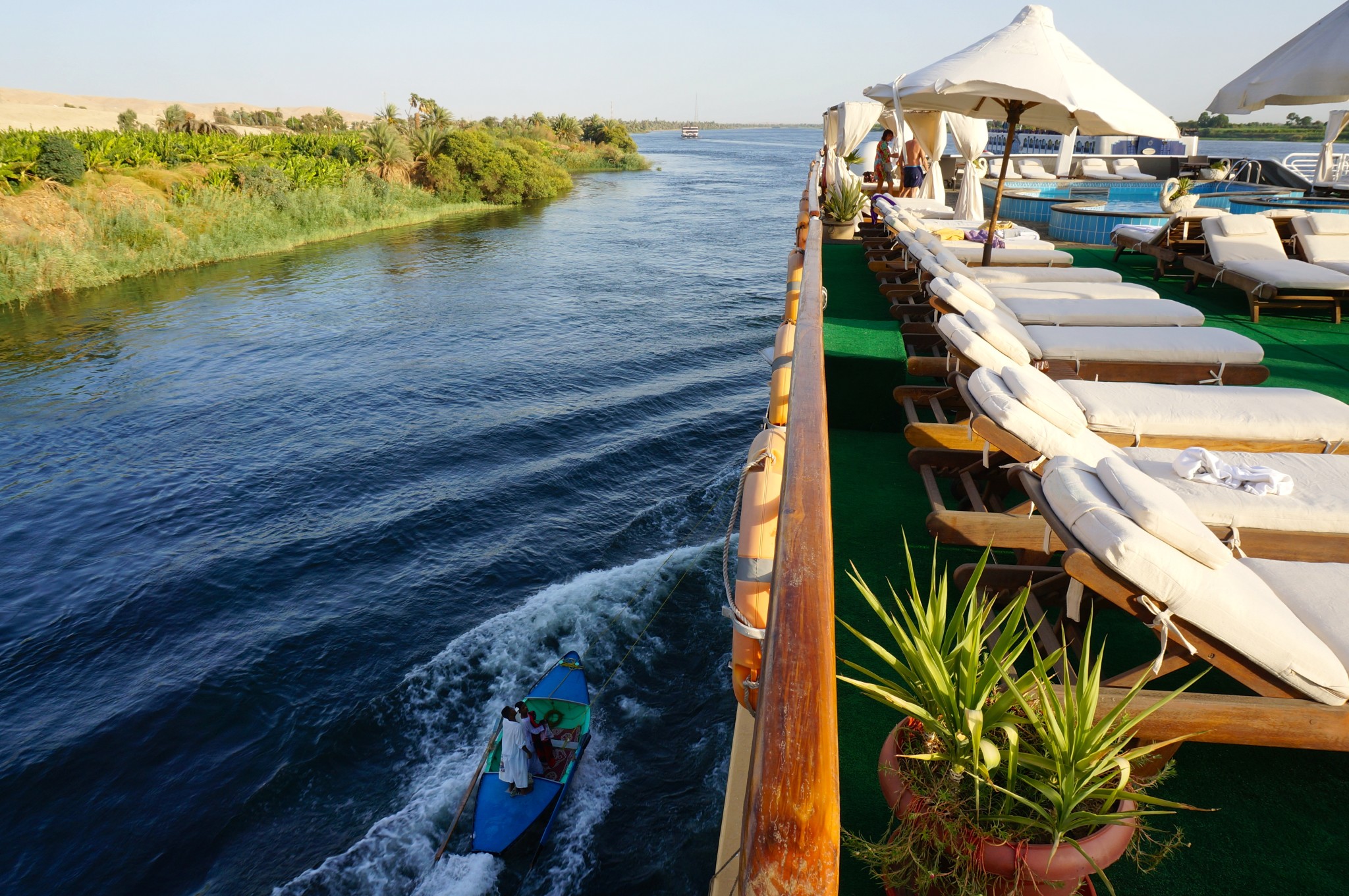 boat trip nile river egypt